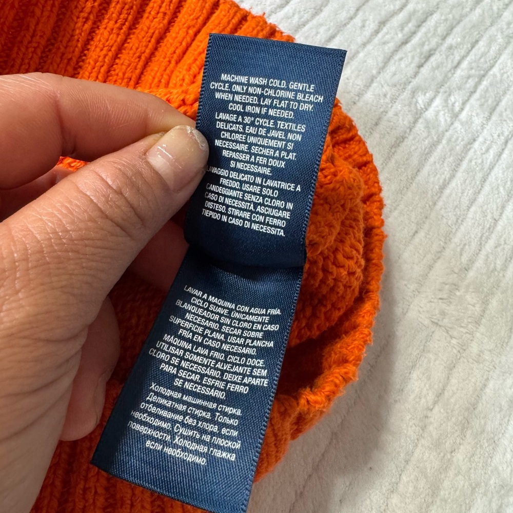 Polo by Ralph Lauren Orange Kids Sweater - Picture 7 of 9